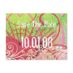 Save The Date - Hearts & Swirls