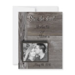 Save the date! in Barn wood invitations