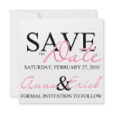 Save the Date invitations