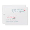 Save the Date invitations