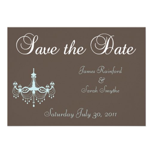 Save the Date Invitation