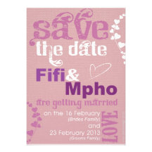 Save the date Invitation