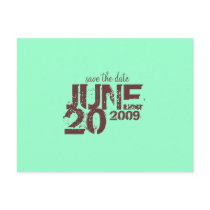 Save the Date JUNE - Customized