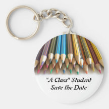 Save The Date Keychain