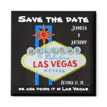Save the Date Las Vegas Brides and Grooms magnets