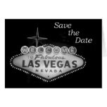 Save the Date Las Vegas Invitations Greeting Card