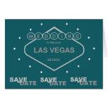 SAVE THE DATE Las Vegas Wedding Card