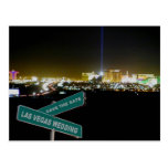 SAVE THE DATE LAS VEGAS WEDDING Postcard Street Si