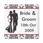 Save the Date Loving Couple Magnet