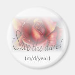 save the date (m/d/year) magnet