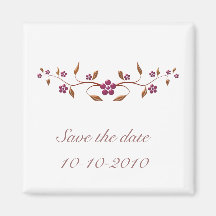 Save the Date - Magnet