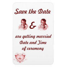 Save the Date Magnet