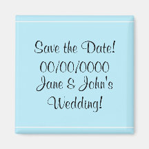 Save the Date! Magnet