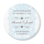 Save The Date Magnet-Vintage Blossom