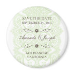 Save The Date Magnet-Vintage Blossom