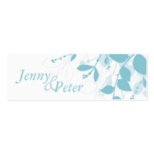 SAVE THE DATE :: natural silhouette landscape Business Card