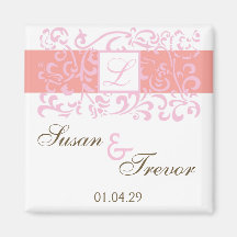 Save the Date or Wedding Magnet