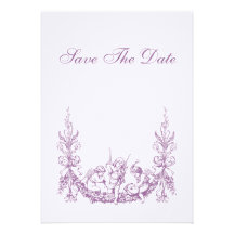 Save The Date Personalized Invitation