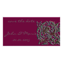 Save the date photo card