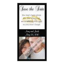 Save the Date Photo Card