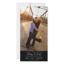 Save The Date Photo Card