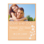 Save the Date Photo Postcard