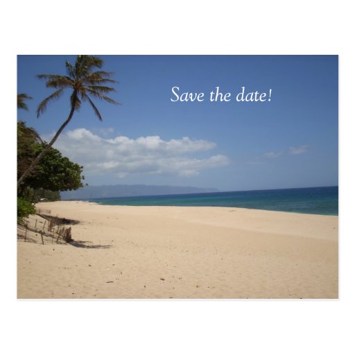 Save the date! post card