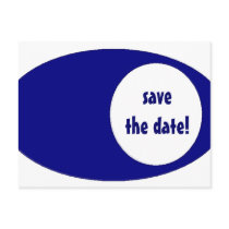 save the date! post card