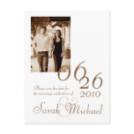 Save the Date Postcard Photo 01