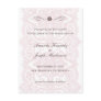 Save The Date Postcard-Vintage Blossom Pink