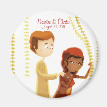Save the Date Refrigerator Magnet