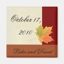 Save the Date Refrigerator Magnets