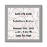 Save the Date! Retro Magnet