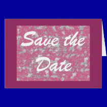 Save the Date - Rose Dance cards