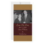 Save the Date simple brown