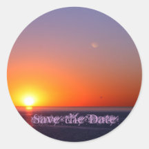 "Save the Date" Sticker