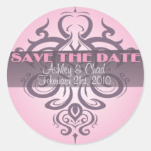 Save The Date Sticker