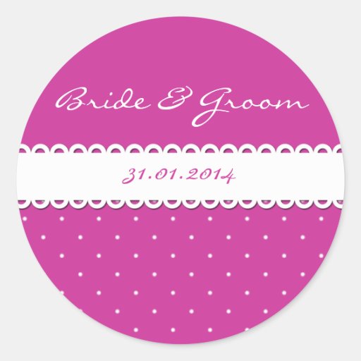 Save the date Stickers
