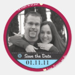Save the Date Stickers