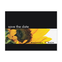 SAVE THE DATE :: sunflower Post Cards