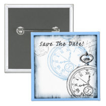 Save the Date Timepiece Pocketwatch Design buttons