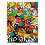 Save The Date - Tree of Love - Customized Postcard