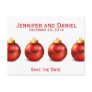 Save the Date Wedding Announcement Cards Balls