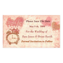 Save the Date Wedding Card (Business size)