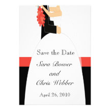 Save the Date Wedding Card Invitation