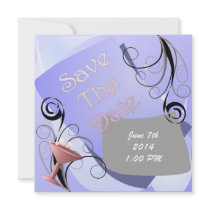 Save The Date Wedding Invitation