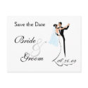 Save the Date Wedding Invitation Postcard