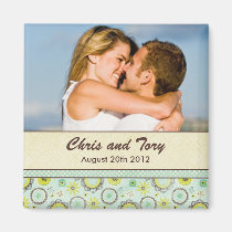 Save the Date Wedding Magnet magnets
