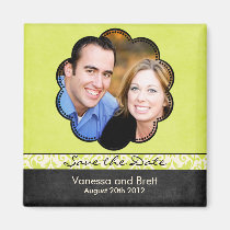 Save the Date Wedding Magnet magnets