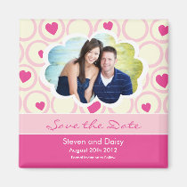 Save the Date Wedding Magnet magnets